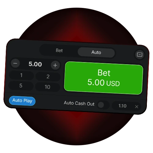 Use the Auto Bet feature so you don't forget to place bets on Aviator at Hollywoodbets.