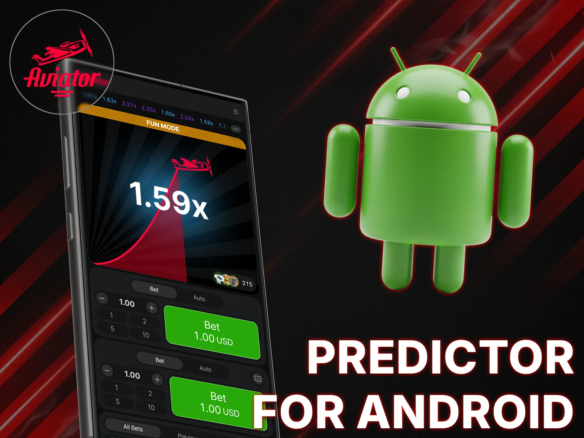 Get the Aviator Predictor APK from a website and install the app to get predictions on your Android device.